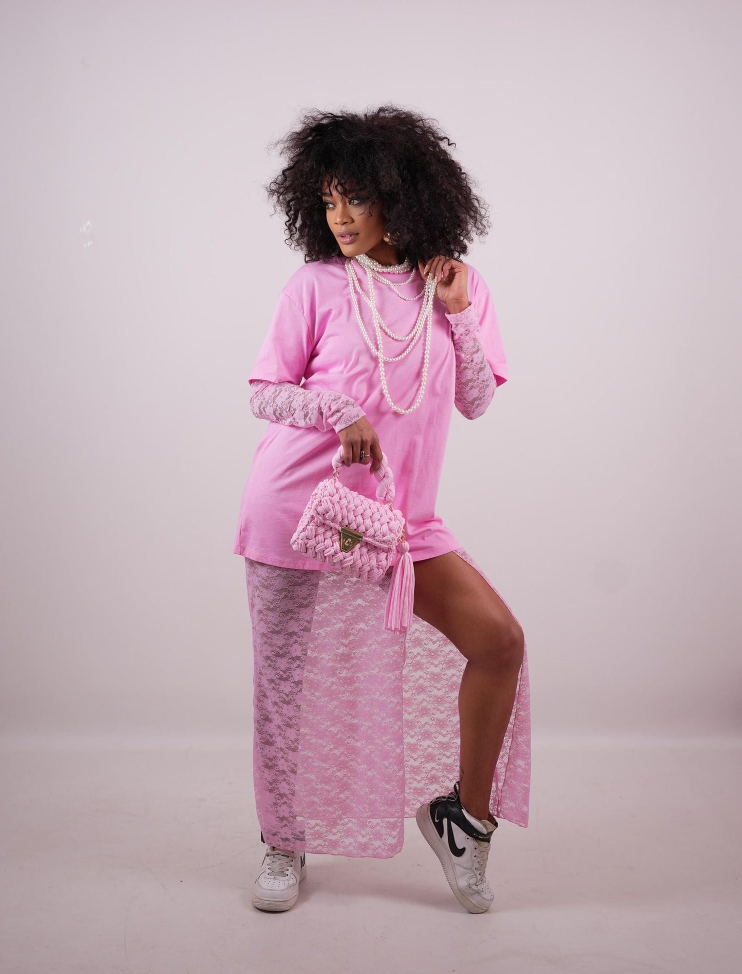 Dress Shirt Pink Lady Lumina