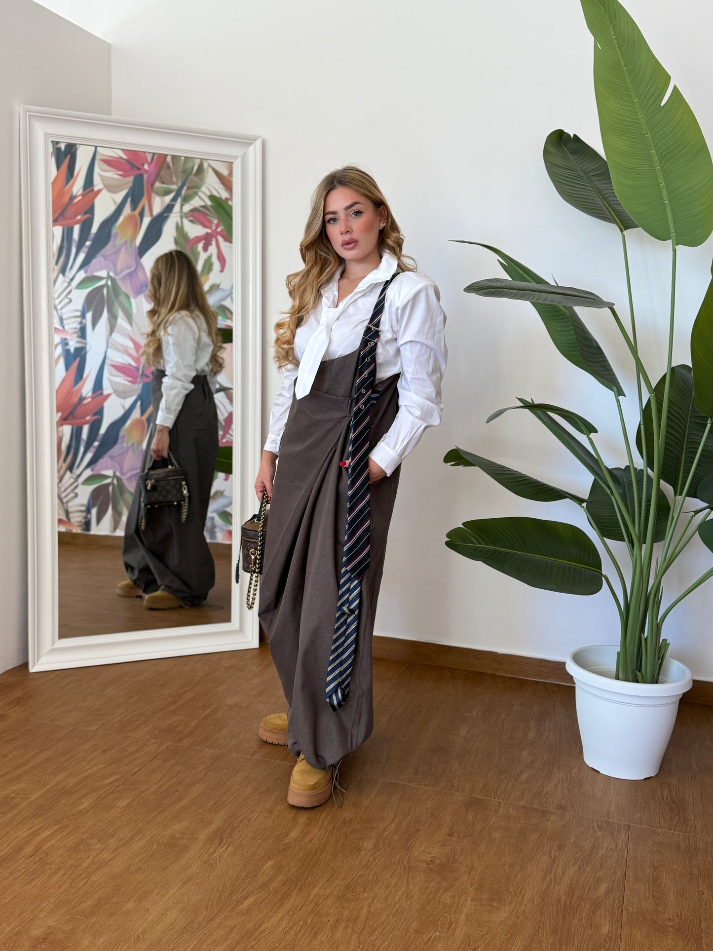 Salopette mono spalla