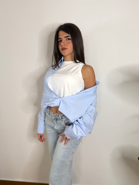Camicia con canotta