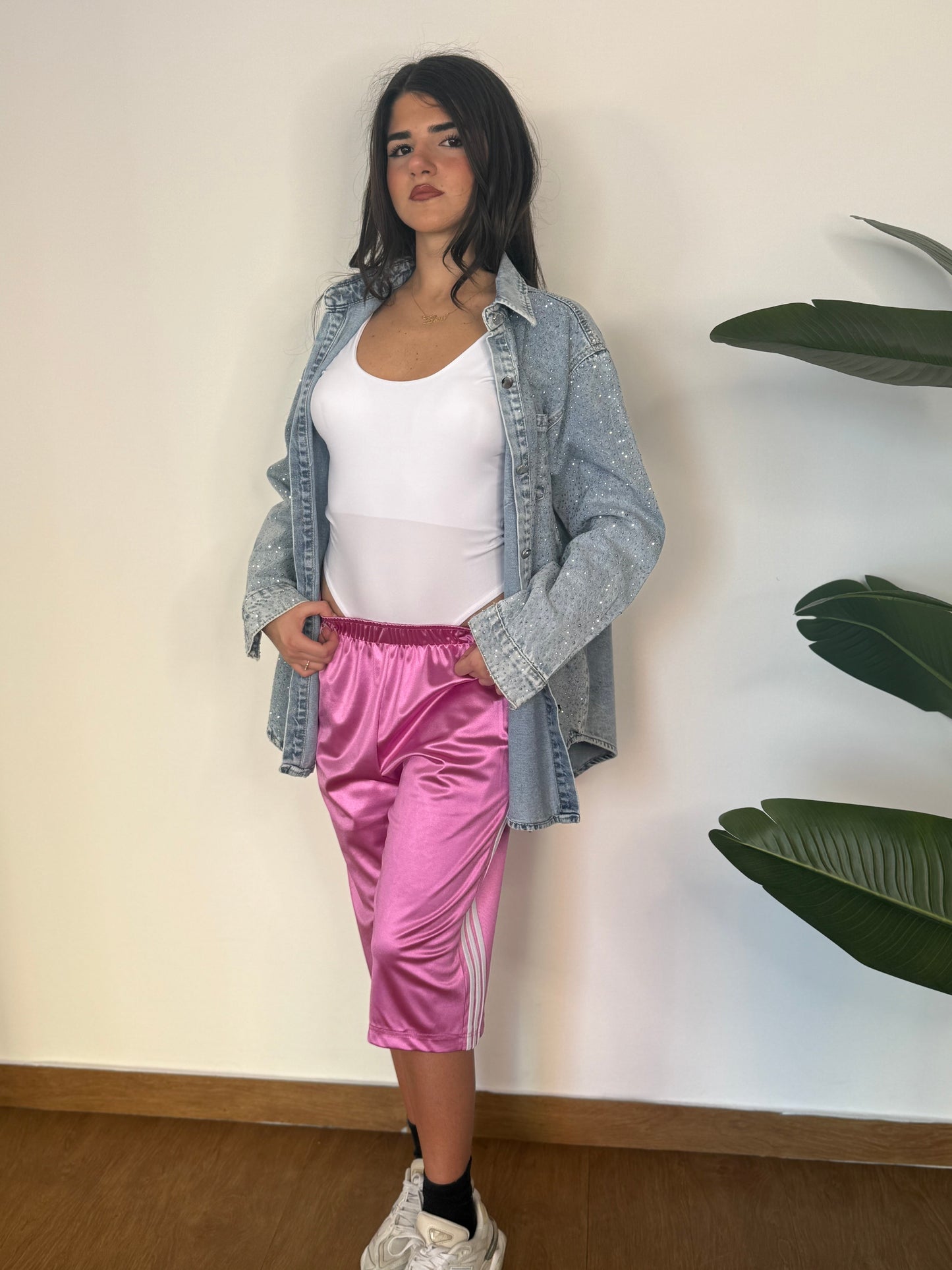 Camicia Denim Crystal