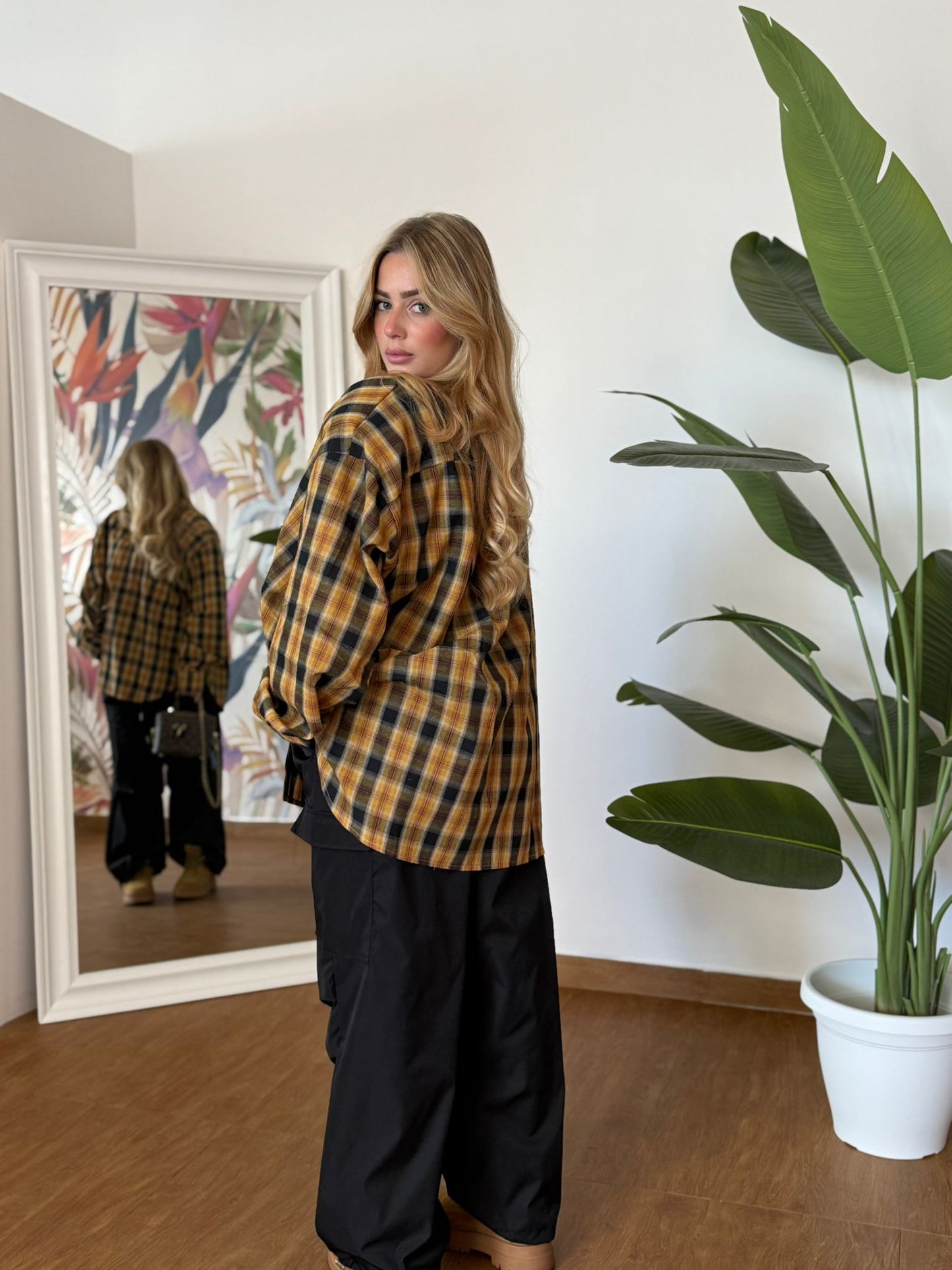 Camicia country oversize