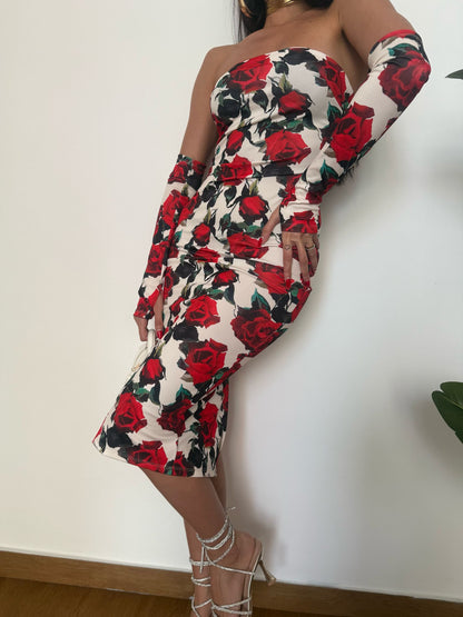 Vestito Rose Obsession
